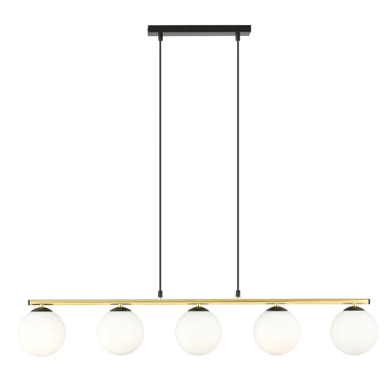 Suspension Boule Verre Opaque
