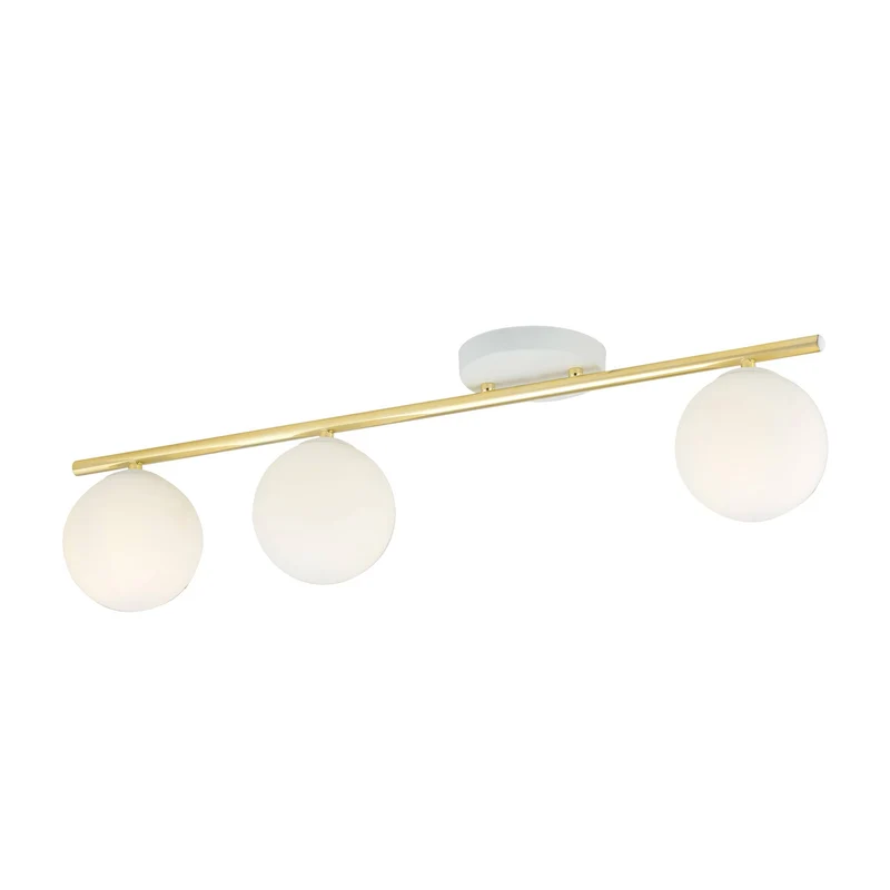 Plafonnier Opaline Vintage