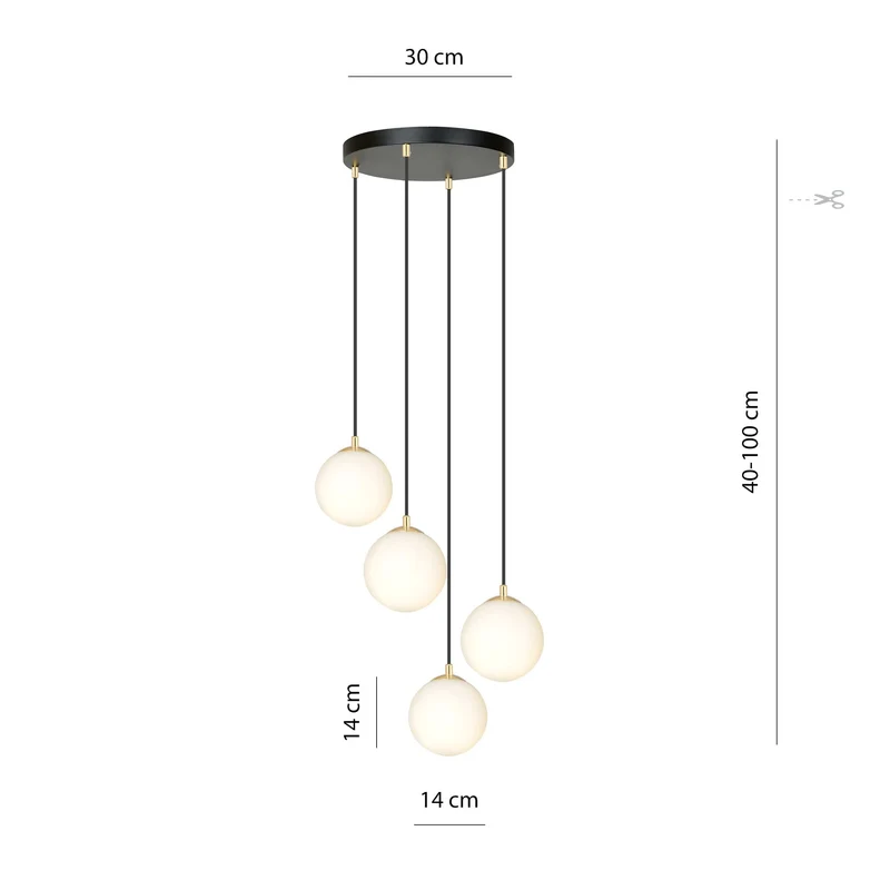 Suspension Luminaire Opaline