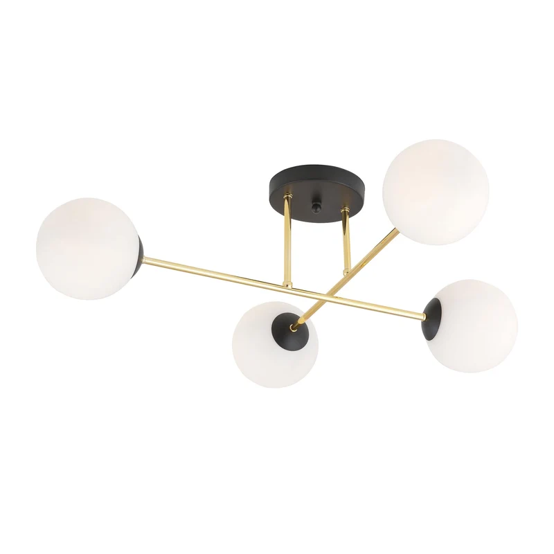 Plafonnier Vintage Laiton