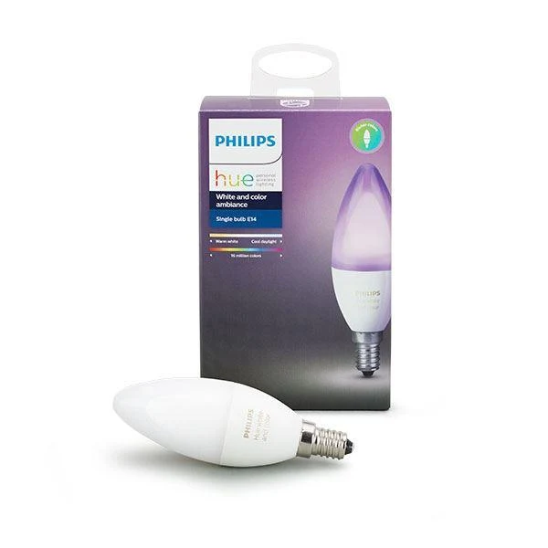 Philips Hue Color Ker­te E14 - Smart LED (Farve & Hvid)