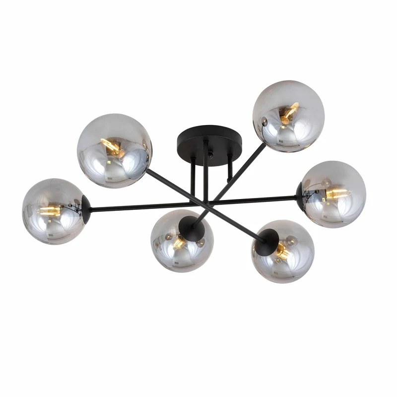 Plafonnier Verre Metal