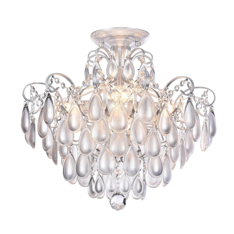 Lustre Chambre Argenté