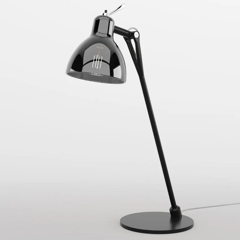 Luxy Glam T0 Bordlampe Sort/fume