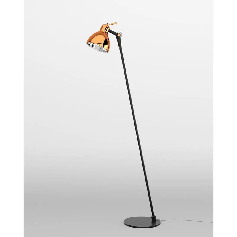 Luxy Glam F0 Gulvlampe Sort/kobber