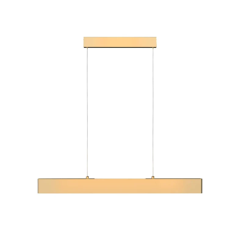 Suspension Metal Doré