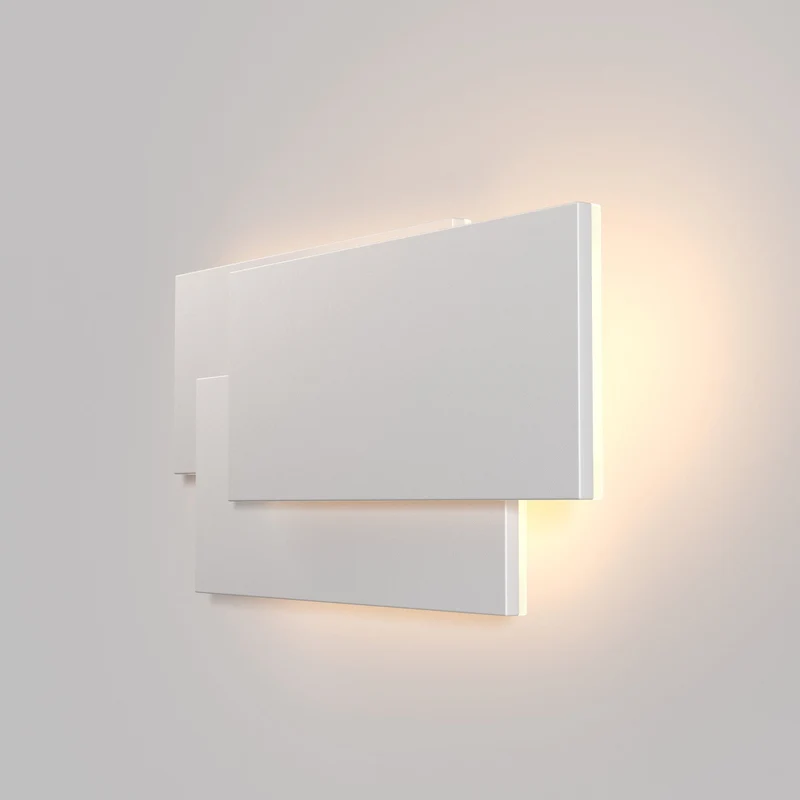 Applique Murale Rectangulaire Blanche