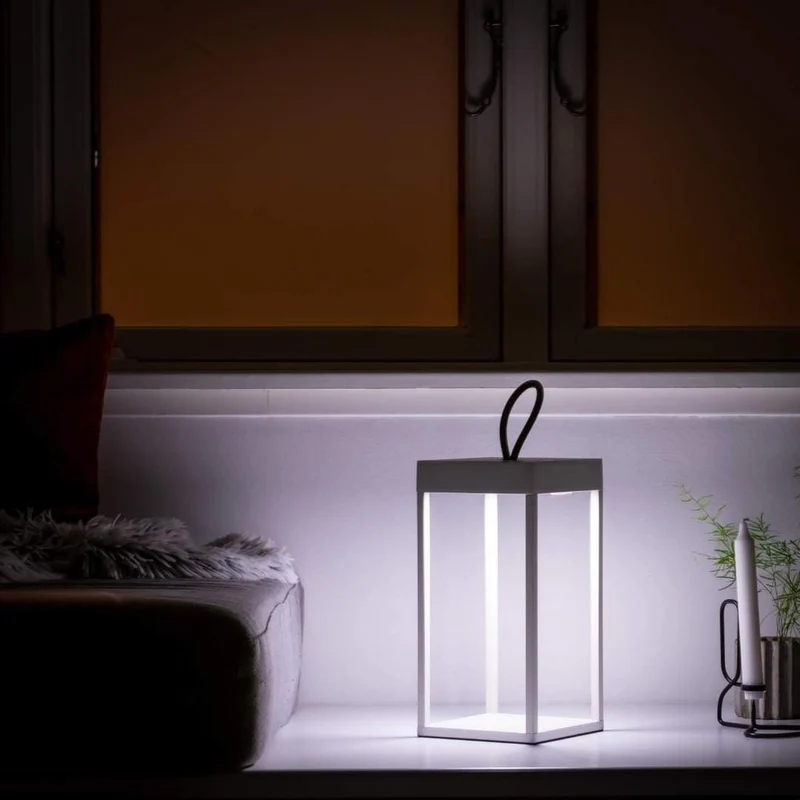 Lucerna Lantern 30 Hvid - Bordlampe
