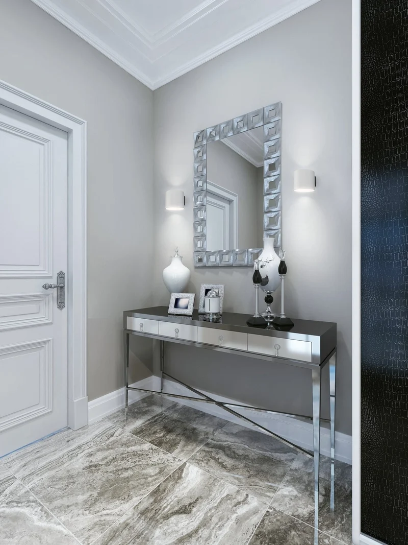 Applique Blanche Murale