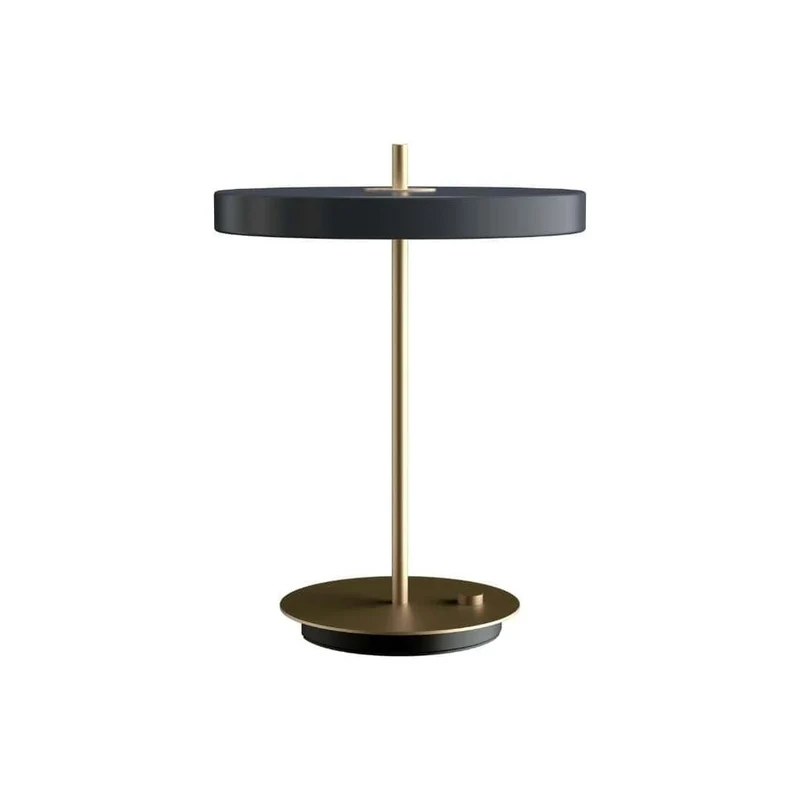 Asteria Bordlampe Usb Antracitgrå