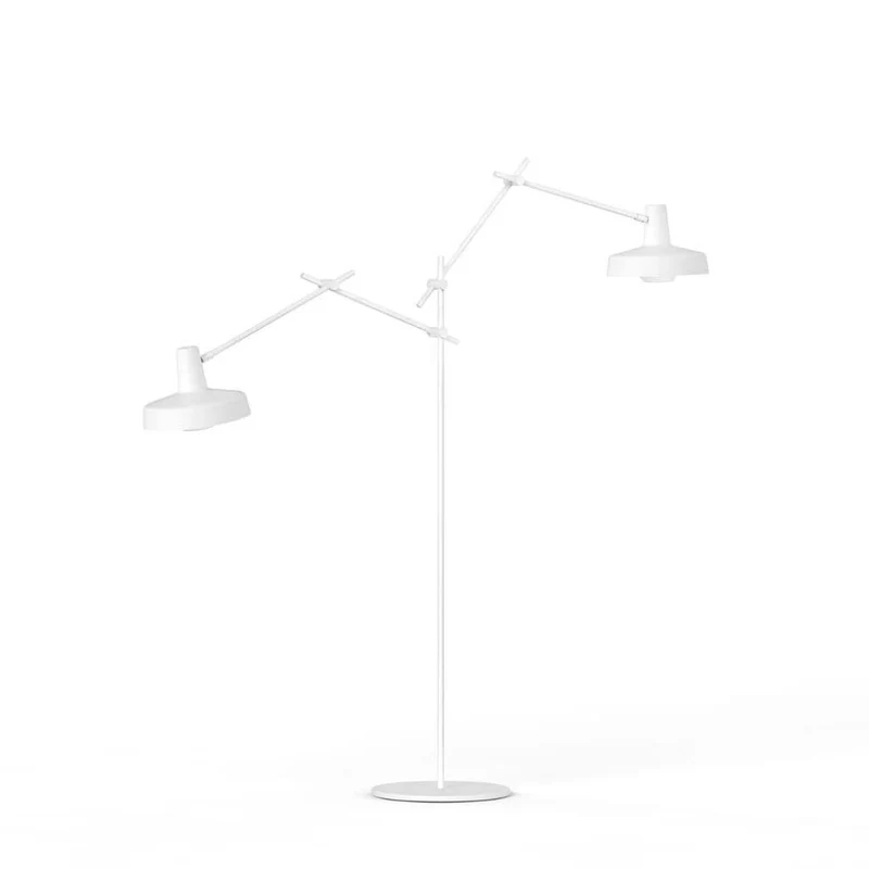 Arigato Dobbelt Gulvlampe Hvid