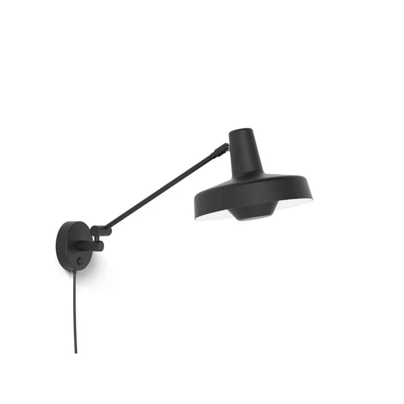 Arigato Væglampe Kort Arm Sort