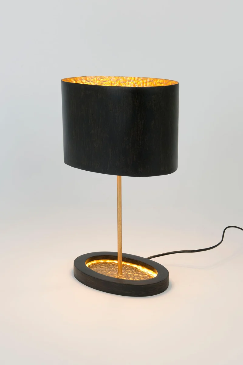 LED-Tischlampe Doppio Vita Oval 7-flammig