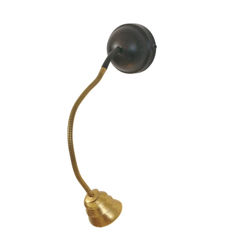 Wandleuchte Snail Two Flexarm Rund Ø 10cm