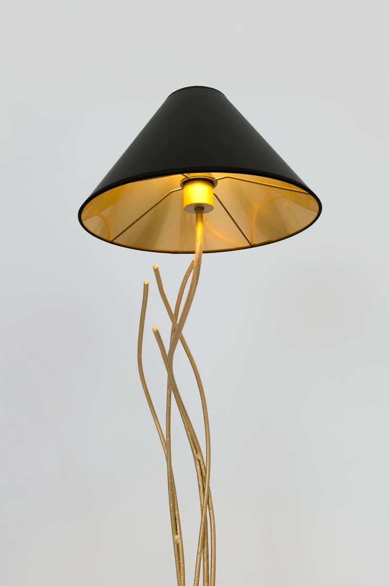 Stehlampe Ischia mit Schirm Rund 139 cm