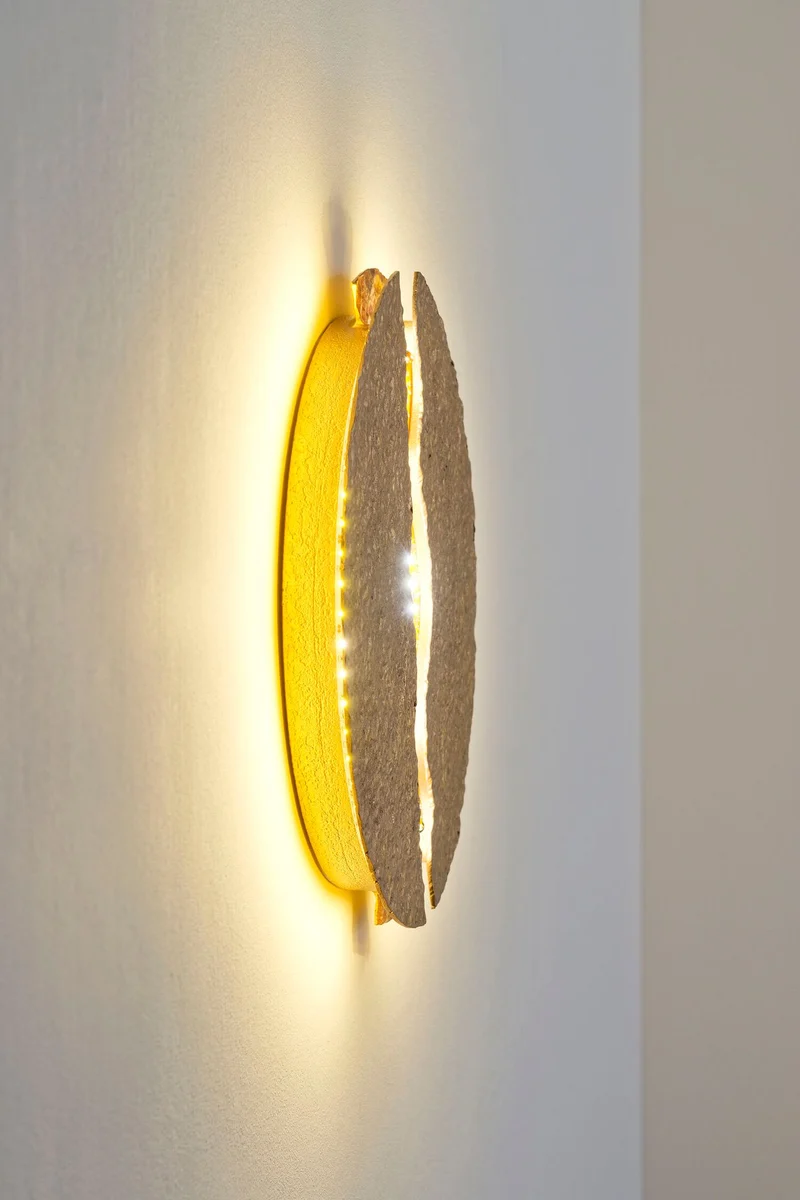 LED-Wandleuchte Eruption Klein dimmbar Rund Ø 40cm