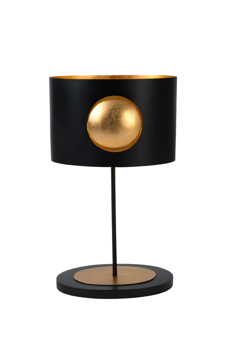 Tischlampe Aurora Oval 2-flammig mit Schirm