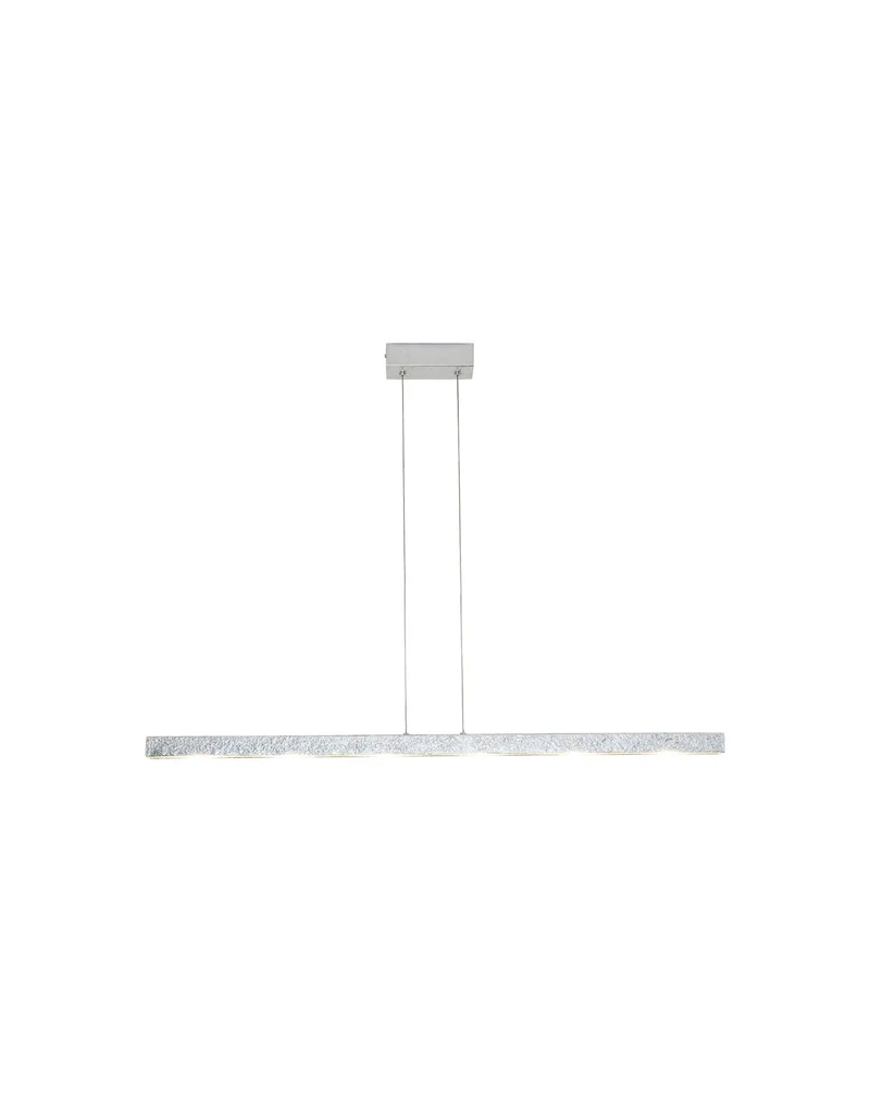 LED-Pendellampe Universo 6-flammig Satiniertes Glas dimmbar