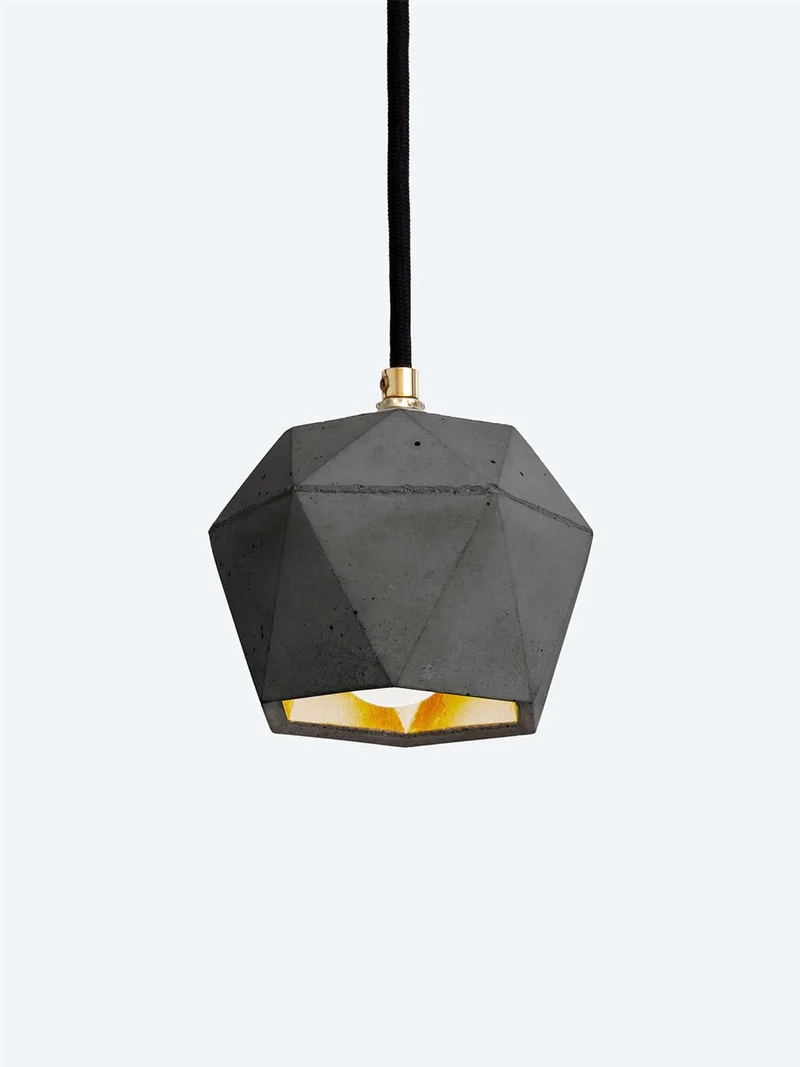 Gantlights T2 Hängelampe Beton dimmbar