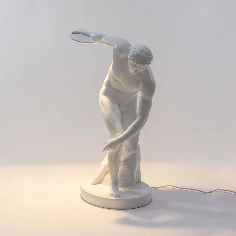 Seletti Discobolux LED-Tischleuchte Warmweiß dimmbar