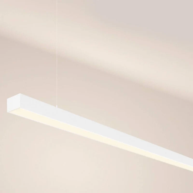 s.luce Oris LED-Linienlampe Büro-Pendelleuchte XL nach Maß 2700K