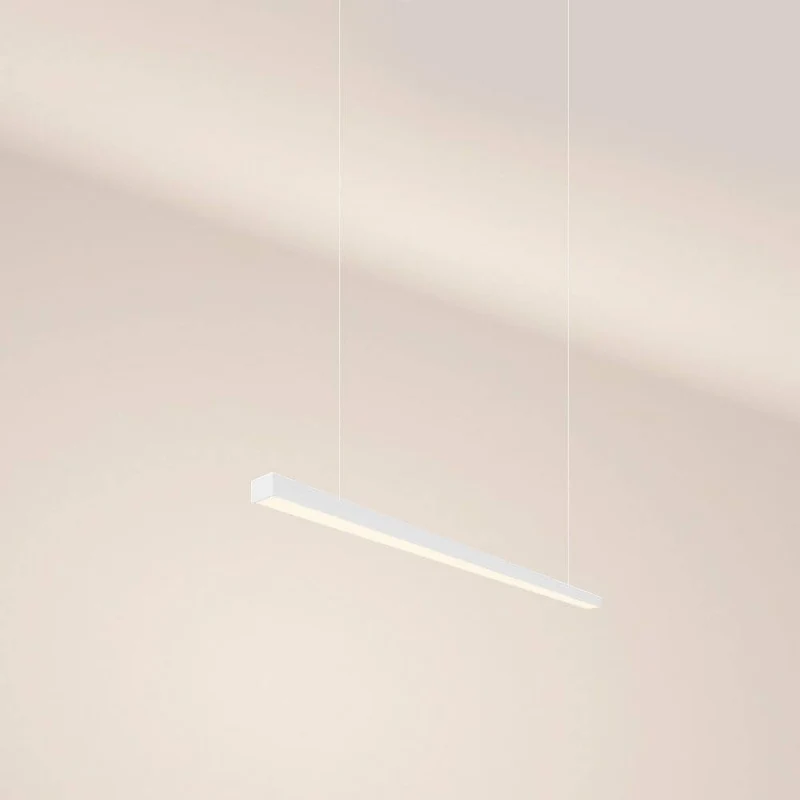 s.luce Oris LED-Linienlampe Büro-Pendelleuchte XL nach Maß 2700K