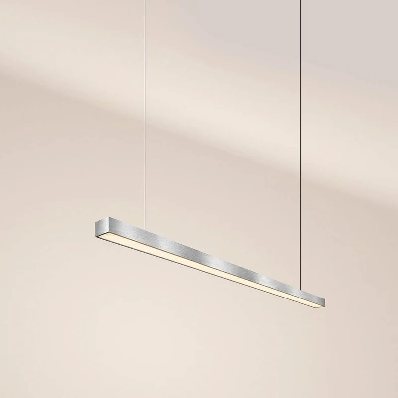 s.luce Oris LED-Linienlampe Büro-Pendelleuchte XL nach Maß 2700K