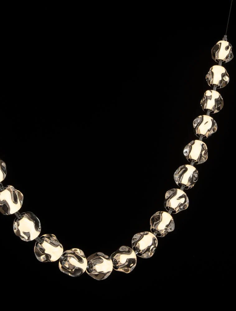 Ifos LED Deckenleuchte 20-flammig 3000K Schwarz, Chrom