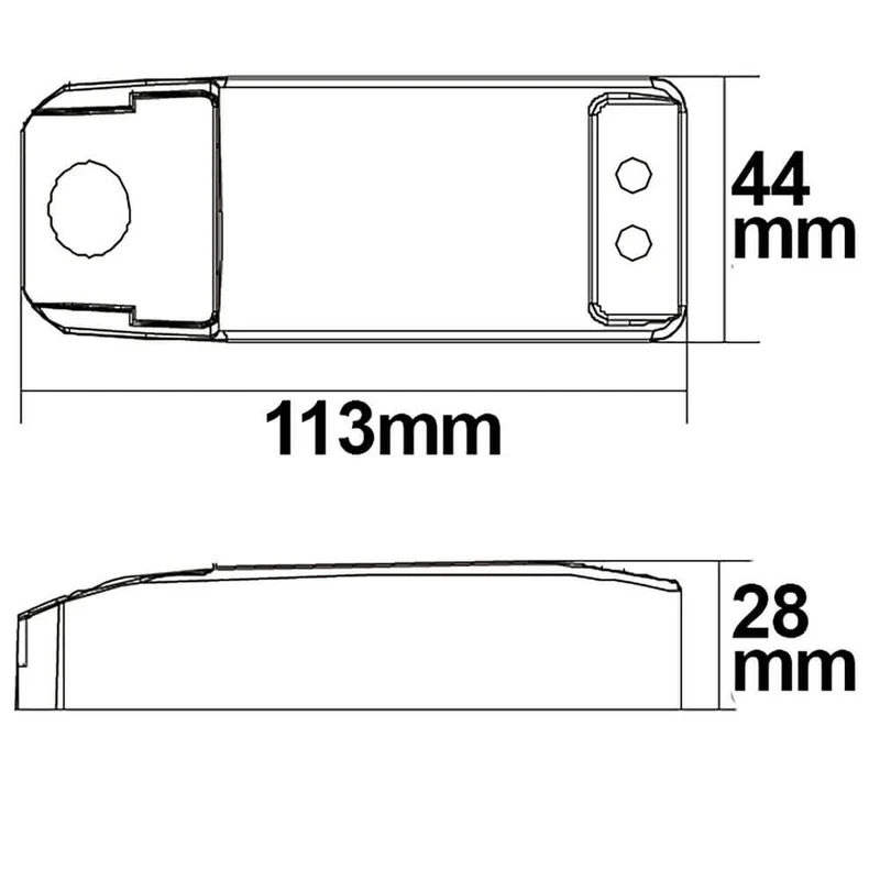 LED Trafo 12V 105VA dimmbar SELV