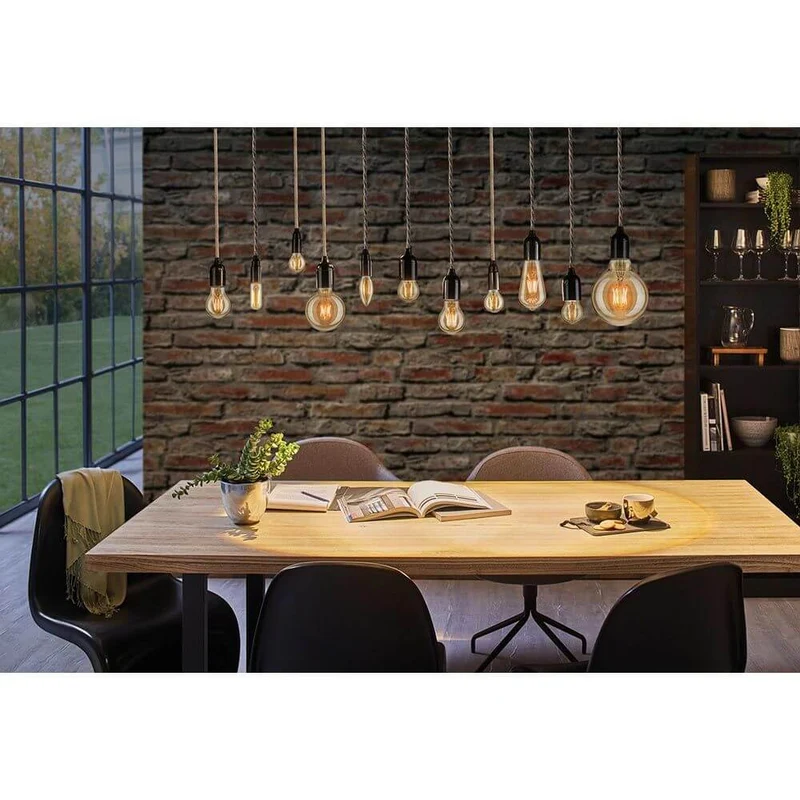 E27 4,7W Vintage Edition LED Tropfen 2500K Dimmbar, Gold