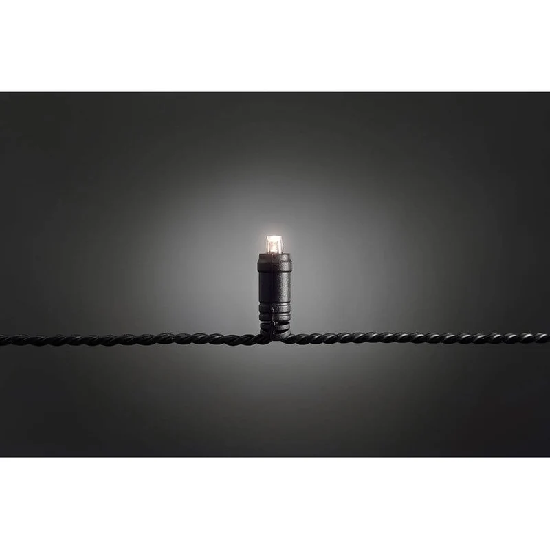 Micro LED Lichterkette mit Dimmer IP67 40 Warmweiße Dioden IP44
