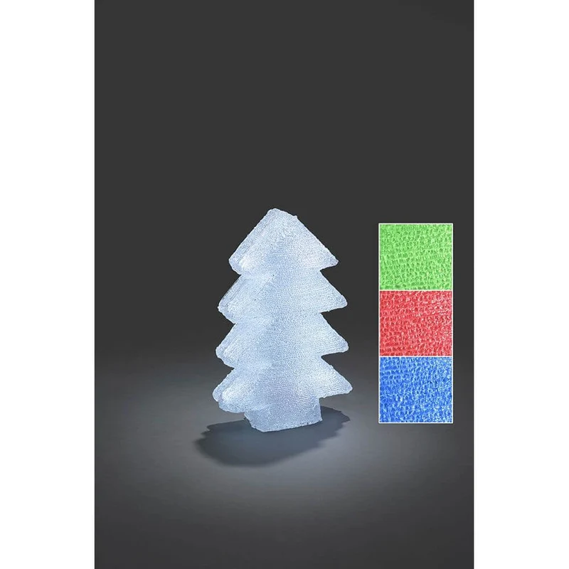 LED Acryl Tannenbaum mit 6 Farbwechselfunktionen 42 RGB Dioden 12V IP44