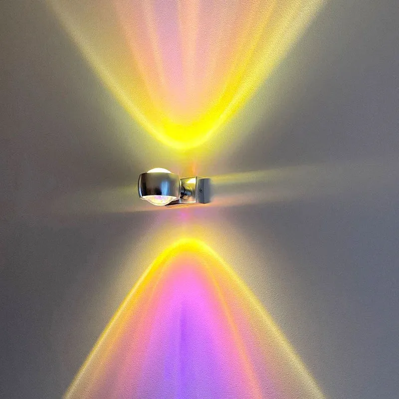 s.luce Beam Wandleuchte Up&Down mit Linsen