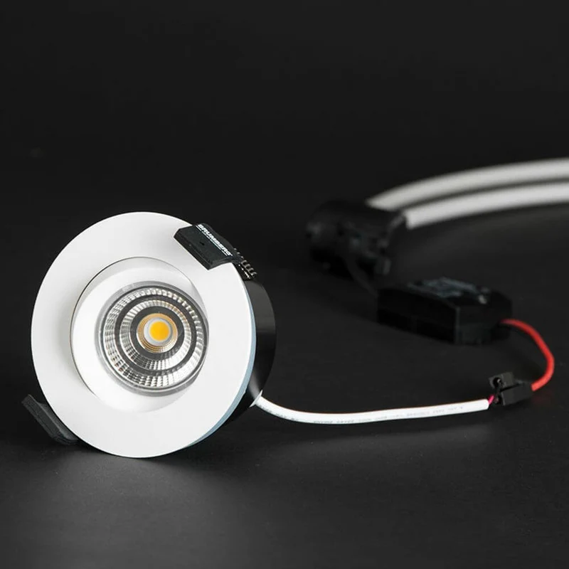 Brumberg LED Decken-Einbaustrahler Indiwo83 Chrom dim2warm