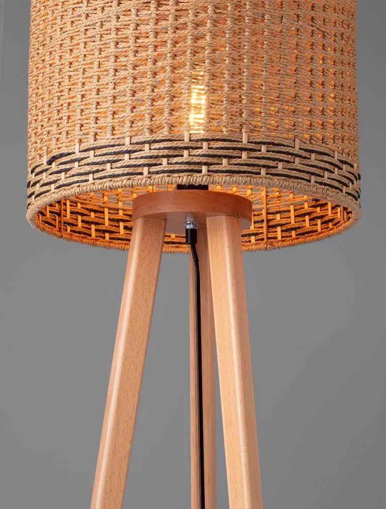 Plette Stehlampe Natur