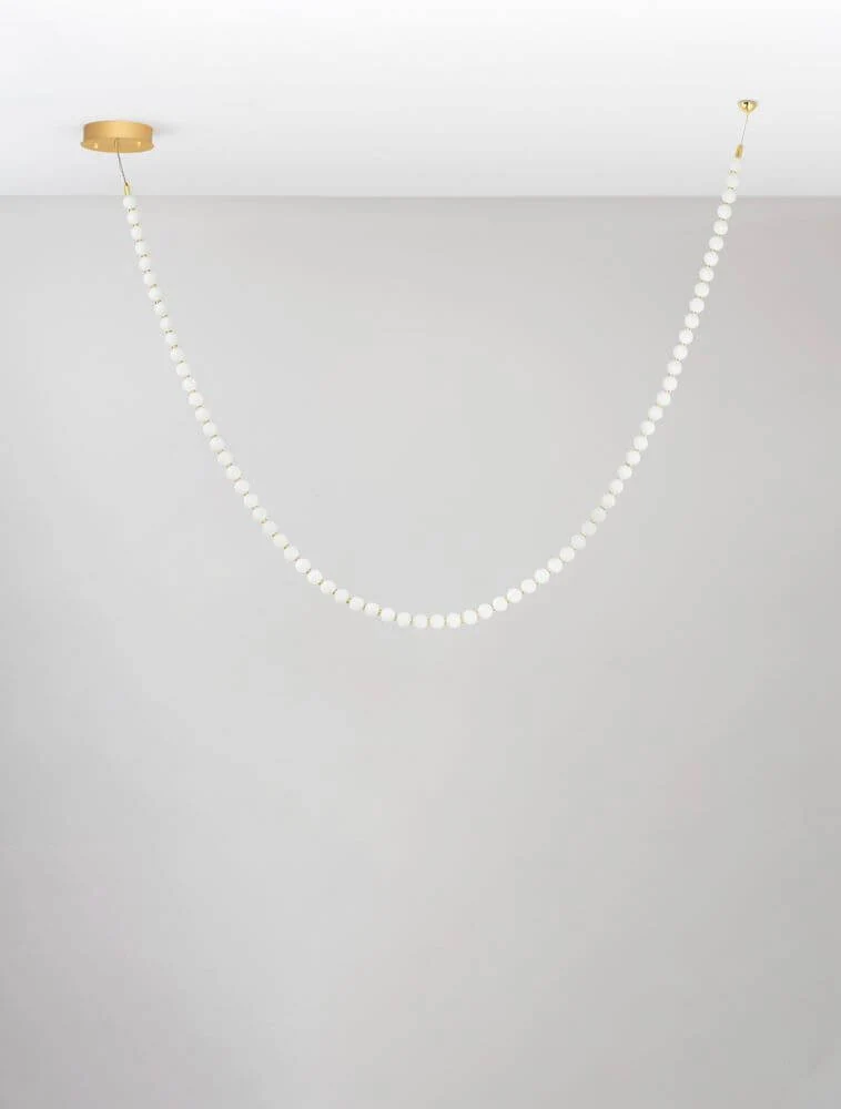 Perla LED Deckenleuchte 70-flammig 3000K Gold