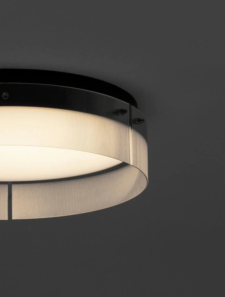 Pauline LED Deckenleuchte 3000K Schwarz