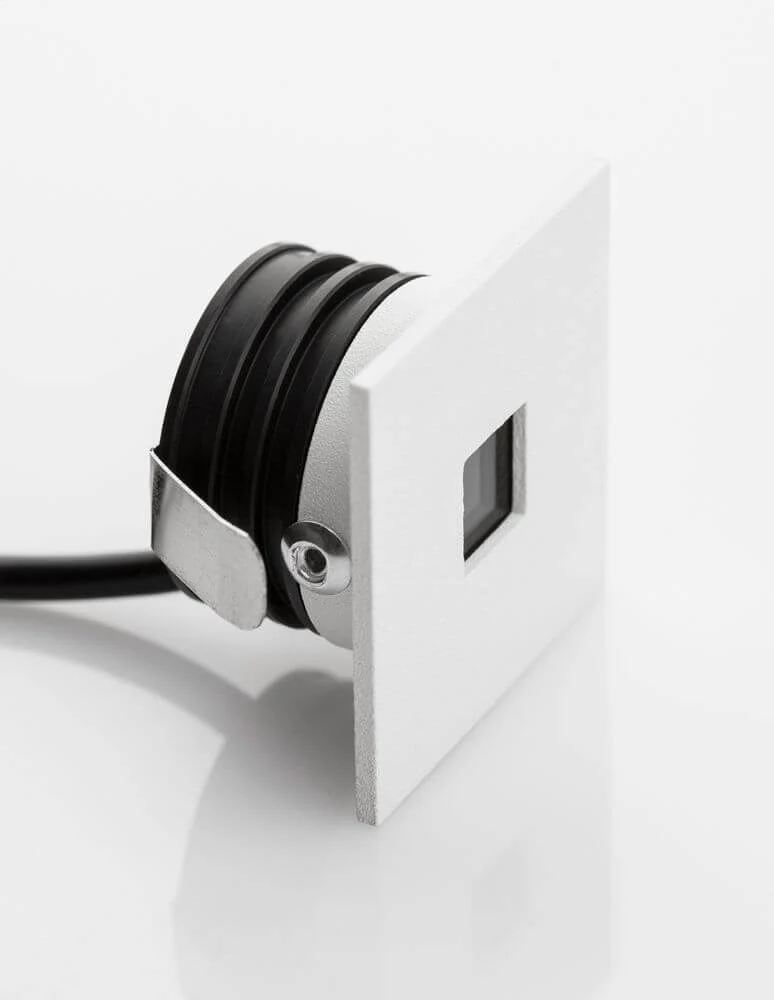 Passagio LED Außenwandeinbauleuchte Quadratisch 3000K Weiß IP54
