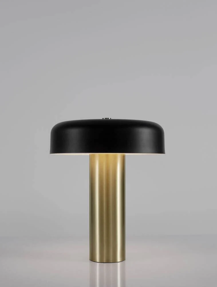 Pandora LED Tischleuchte 3000K Schwarz, Gold
