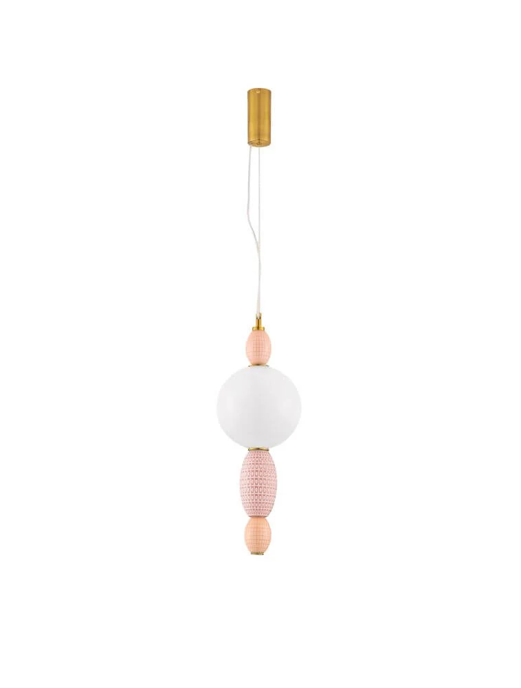 Obrie LED Pendelleuchte Ø 20cm 3000K Gold, Orrange, Pink, Weiß