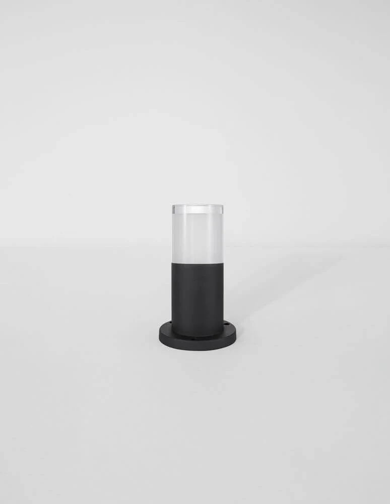 Noten LED Außensockelleuchte 3000K Schwarz IP65