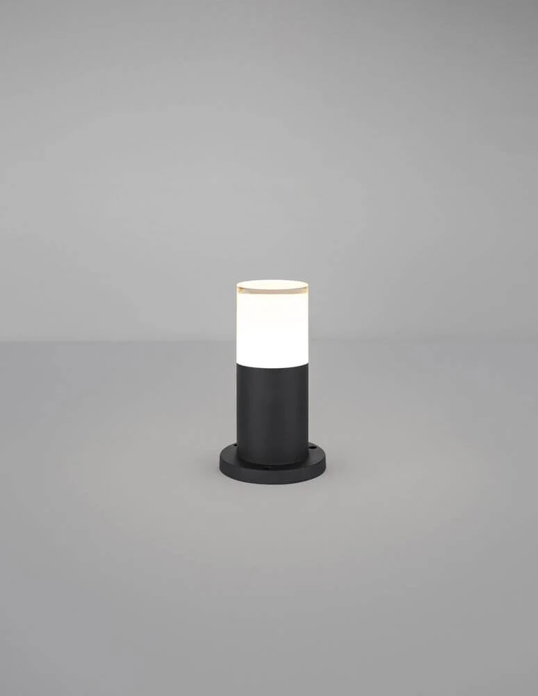 Noten LED Außensockelleuchte 3000K Schwarz IP65