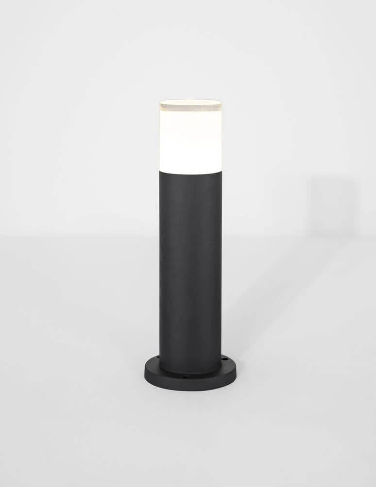 Noten LED Außenpollerleuchte 3000K Schwarz IP65