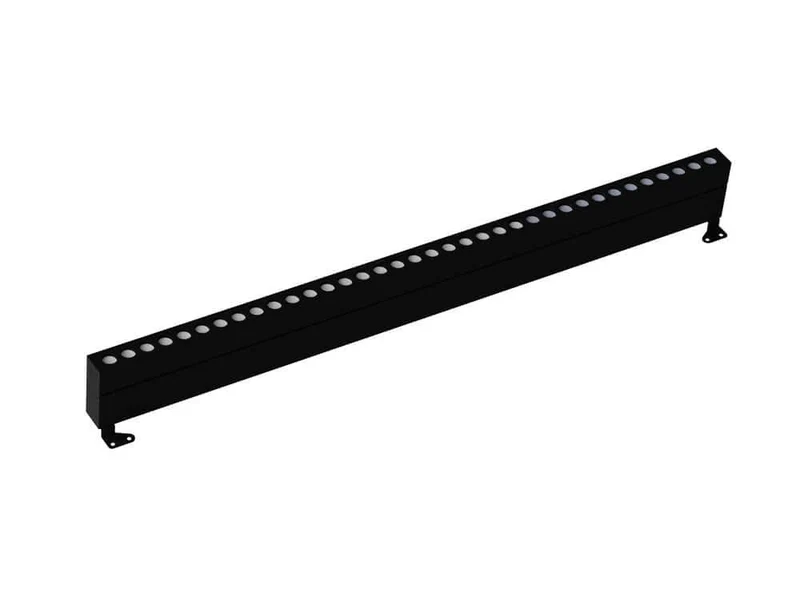 Wall Washer LED Außenwandstrahler 100cm 3000K Chip Cree Schwarz IP67