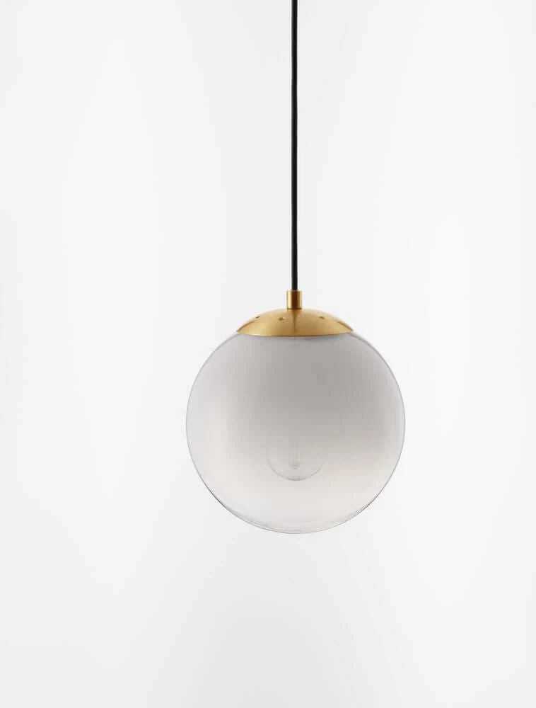 Vita Pendelleuchte E27 Gold, Weiß