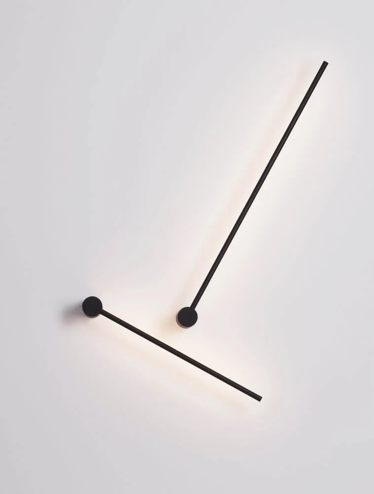 Synthesi LED Wandleuchte H 90cm 3000K
