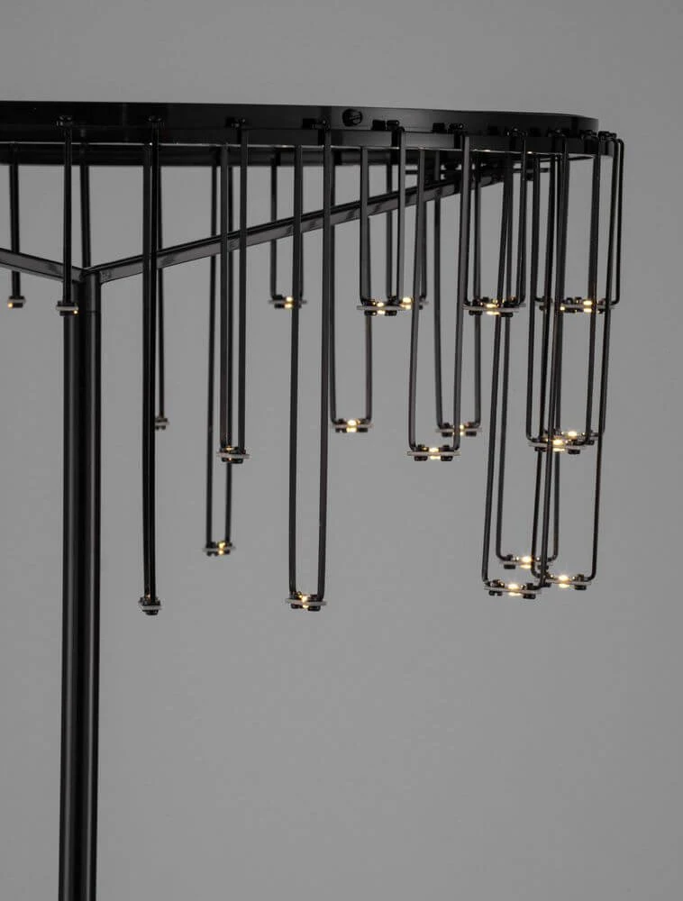 Stellar LED Stehlampe H 141cm Ø 40cm 3000K