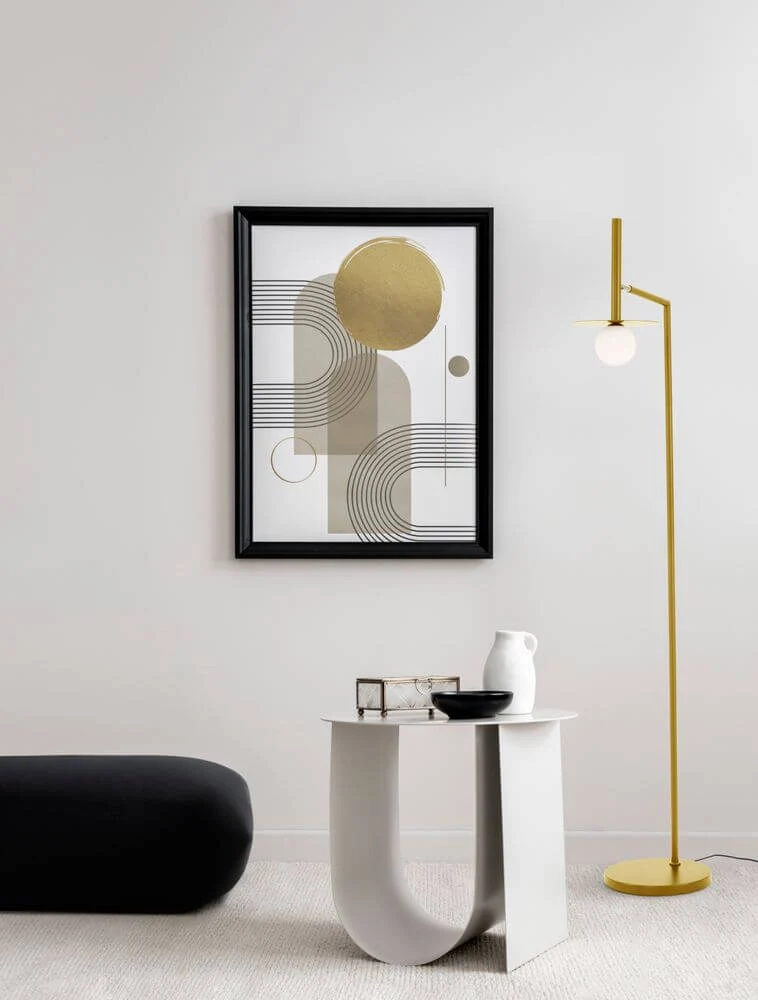 Pielo Stehlampe G9 H 165cm Ø 42cm