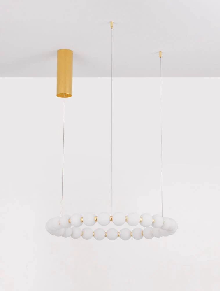 Perla LED Pendelleuchte 27-flammig Ø 62cm 3000K