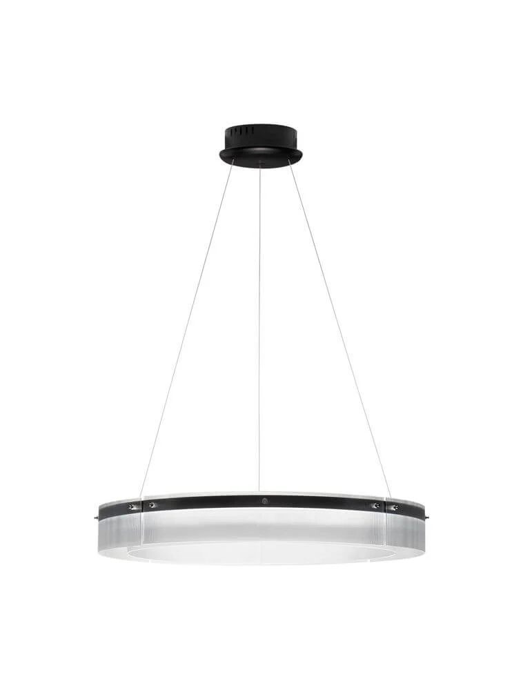 Pauline LED Pendelleuchte 3000K Schwarz